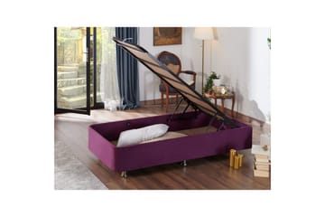 Mytikas Sengeramme 90x190 cm - Violet - Møbler - Senger - Sengeramme & sengestamme