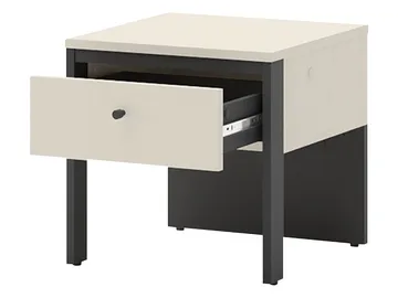 Navron Soveromsmøbelsett - Beige/Svart - Møbler - Senger - Møbelsett til soverom