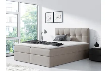 Neitisuanto Sengpakke Kontinentalseng 140x200 cm - Beige - Møbler - Senger - Kontinentalsenger
