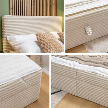 Neyrin Kontinentalseng 140x200 cm med Oppbevaring - Møbler - Senger - Kontinentalsenger