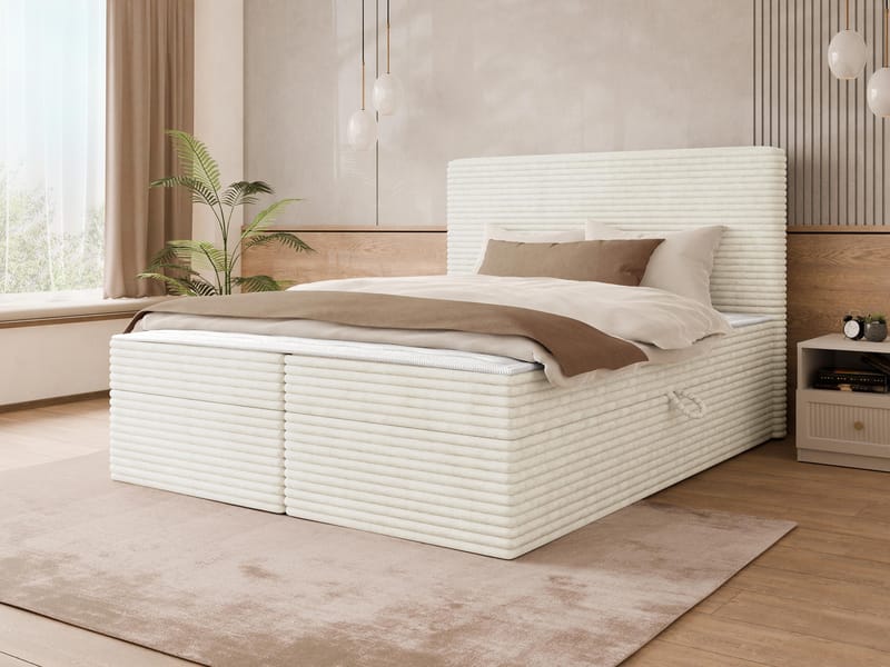 Neyrin Kontinentalseng 180x200 cm med Oppbevaring - Møbler - Senger - Kontinentalsenger