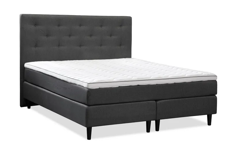 Nice Deluxe Komplett Sengepakke 140x200, Mørkegrå