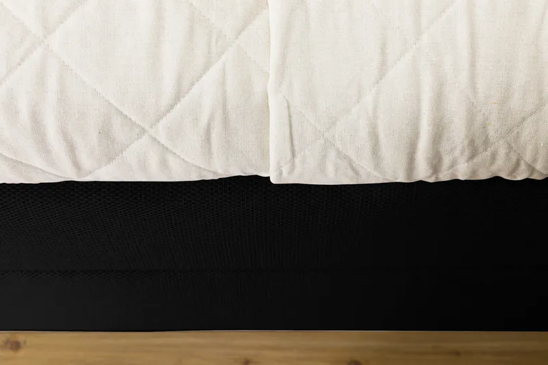 Nice Deluxe Komplett Sengepakke 160x200 - Svart - Møbler - Senger - Kontinentalsenger