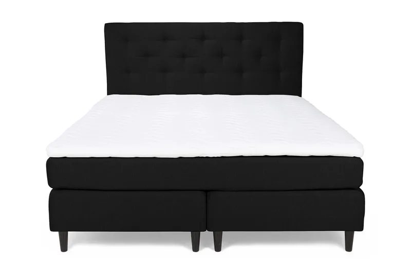 Nice Deluxe Komplett Sengepakke 160x200, Svart