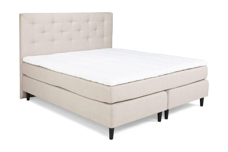 Nice Deluxe Komplett Sengepakke 180x200 - Beige - Møbler - Senger - Kontinentalsenger