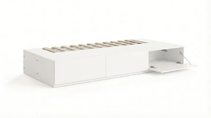 Norrvik Sengeramme 90x200 cm med oppbevaring - Møbler - Senger - Sengeramme & sengestamme