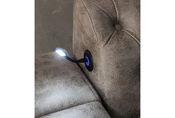 Olyvan sengepakke med benk og oppbevaring 250x290 cm kunstlær - Brun - Møbler - Senger - Sengeramme & sengestamme