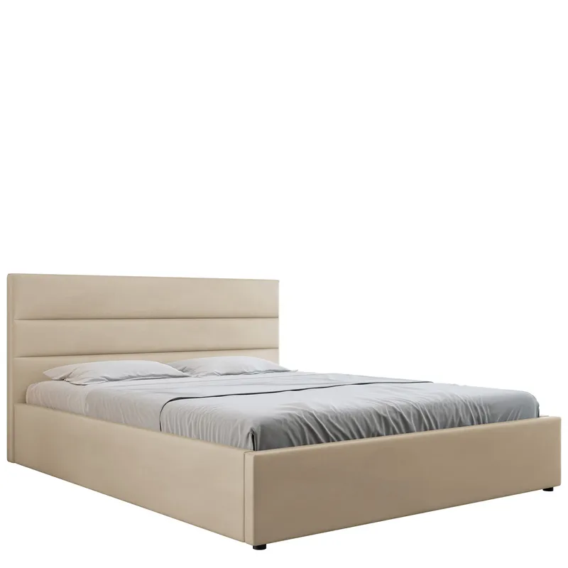 Omrynn Sengeramme 160x200 cm, Beige
