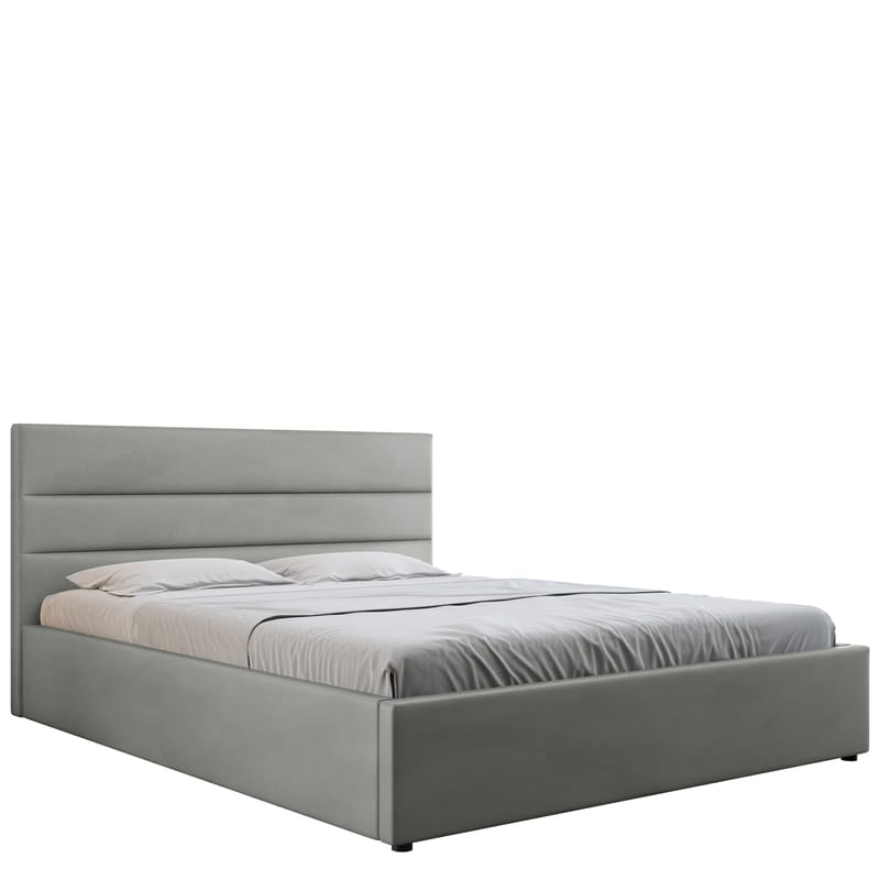 Omrynn Sengeramme 180x200 cm, Grå