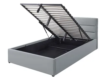 Omrynn sengeramme med oppbevaring 120x200 cm - grå - Møbler - Senger - Senger med oppbevaring