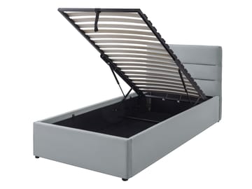 Omrynn sengeramme med oppbevaring 90x200 cm - beige - Møbler - Senger - Senger med oppbevaring