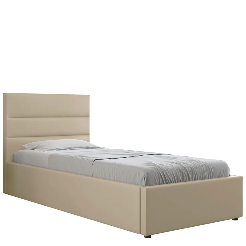 Omrynn sengeramme med oppbevaring 90x200 cm, beige