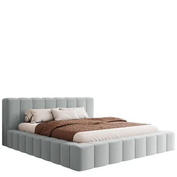 Orvinel Sengeramme 120x200 cm med Oppbevaring - Lys grå - Møbler - Senger - Senger med oppbevaring