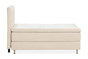Oslo Lyx Kontinentalseng 120x200 cm - Lysebeige - Møbler - Senger - Kontinentalsenger