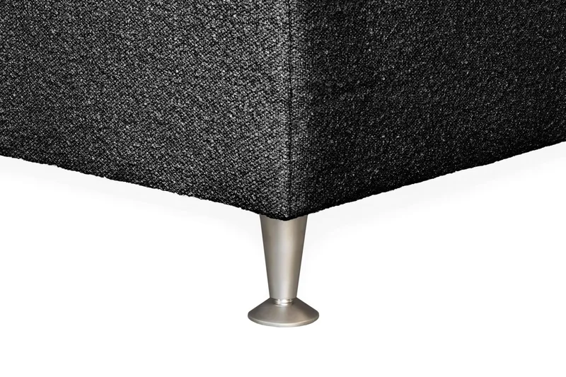 Oslo Lyx Kontinentalseng 120x200 cm - Svart - Møbler - Senger - Kontinentalsenger