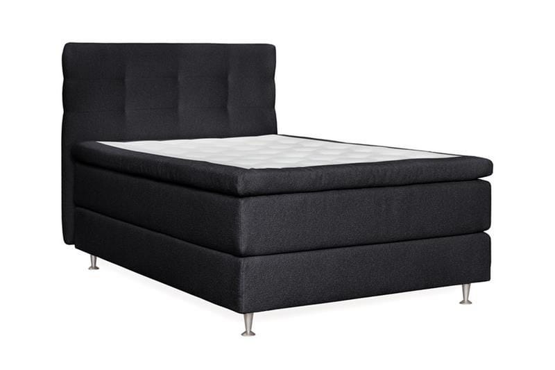 Oslo Lyx Kontinentalseng 120x200 cm - Svart - Møbler - Senger - Kontinentalsenger