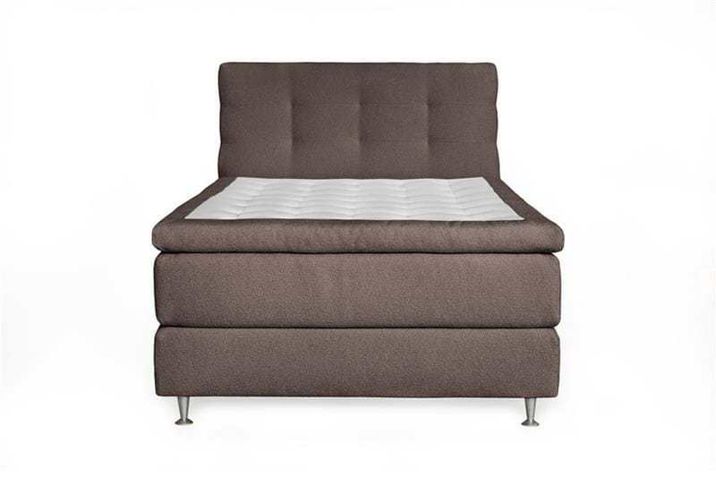 Oslo Lyx Kontinentalseng 140x200 cm - Lys brun - Møbler - Senger - Kontinentalsenger