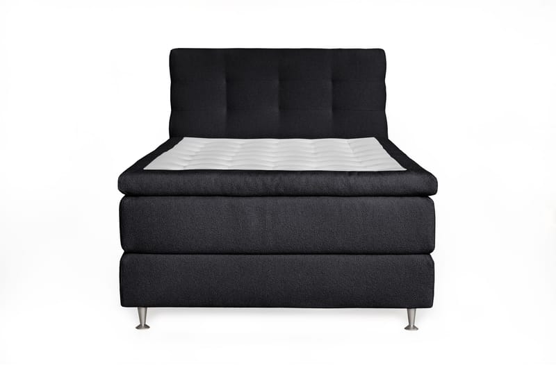 Oslo Lyx Kontinentalseng 140x200 cm - Svart - Møbler - Senger - Kontinentalsenger