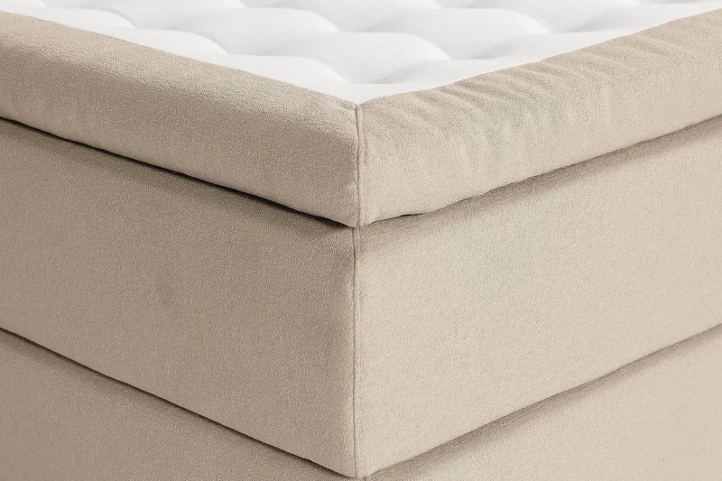 Oslo Lyx Kontinentalseng 160x200 cm - Beige - Møbler - Senger - Kontinentalsenger
