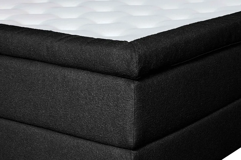 Oslo Lyx Kontinentalseng 160x200 cm - Svart - Møbler - Senger - Kontinentalsenger