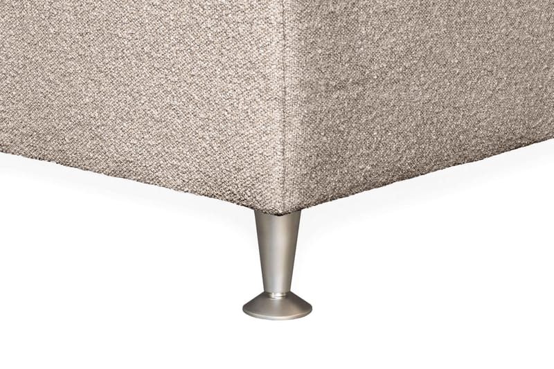 Oslo Lyx Sengpakke Kontinentalseng 180x200 cm Curved Sengegavl - Beige - Møbler - Senger - Kontinentalsenger