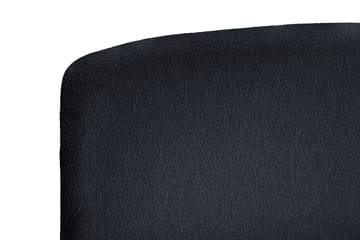 Oslo Lyx Sengpakke Kontinentalseng 180x200 cm Curved Sengegavl - Svart - Møbler - Senger - Kontinentalsenger