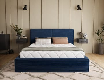 Pesillo sengeramme med oppbevaring 140x200 cm - svart - Møbler - Senger - Senger med oppbevaring