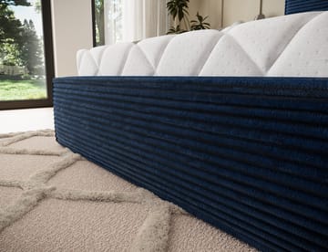 Pesillo sengeramme med oppbevaring 140x200 cm - svart - Møbler - Senger - Senger med oppbevaring