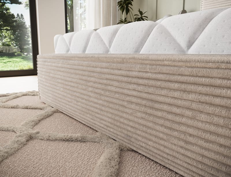 Pesillo sengeramme med oppbevaring 160x200 cm - svart - Møbler - Senger - Senger med oppbevaring