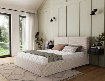 Pesillo sengeramme med oppbevaring 160x200 cm - svart - Møbler - Senger - Senger med oppbevaring