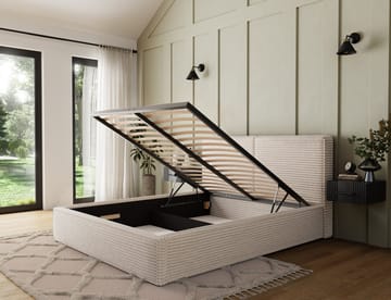 Pesillo sengeramme med oppbevaring 160x200 cm - svart - Møbler - Senger - Senger med oppbevaring