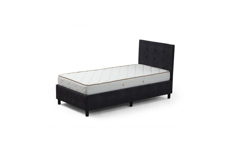 Pilode Komplett Sengepakke 160x200 cm - Antrasitt - Møbler - Senger - Komplett sengepakke