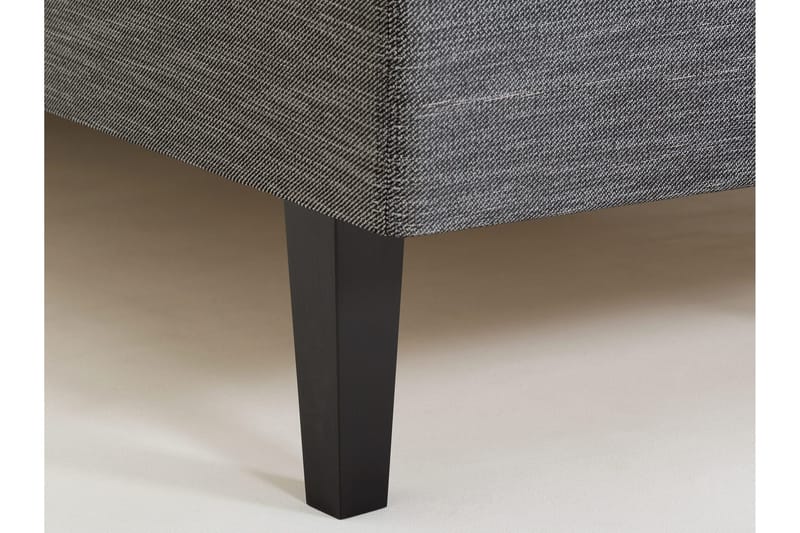 Prime Komplett Sengepakke 160x200 cm - Mørkegrå - Møbler - Senger - Dobbeltsenger