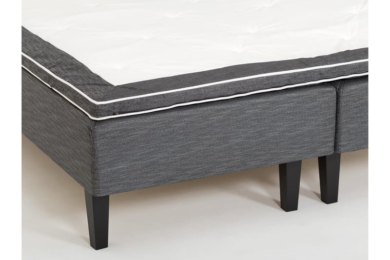 Prime Komplett Sengepakke 160x200 cm - Mørkegrå - Møbler - Senger - Dobbeltsenger