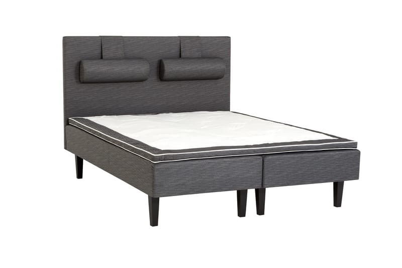 Prime Komplett Sengepakke 160x200 cm - Mørkegrå - Møbler - Senger - Dobbeltsenger