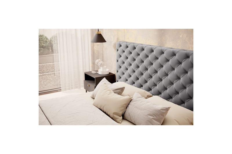 Princce Sengeramme 140x200 cm - Beige - Møbler - Senger - Senger med oppbevaring