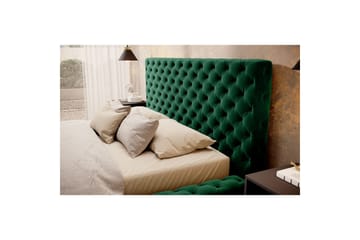 Princce Sengeramme 140x200 cm - Grå - Møbler - Senger - Senger med oppbevaring