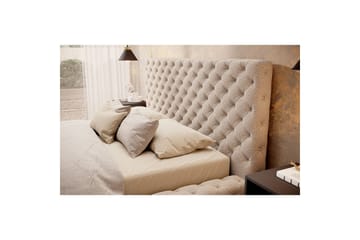 Princce Sengeramme 160x200 cm - Beige - Møbler - Senger - Senger med oppbevaring