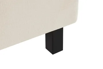 Princess Kontinentalseng 140x200cm - Beige/Fløyel - Møbler - Senger - Kontinentalsenger