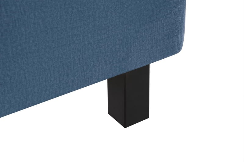Princess Sengepakke – Kontinentalseng 120x200 cm med Sengegavl + Overmadrass - Mørkeblå - Møbler - Senger - Kontinentalsenger