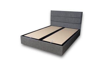 Quarel Seng Pakke Ramme Seng 150x200 cm - Grå - Møbler - Senger - Rammeseng