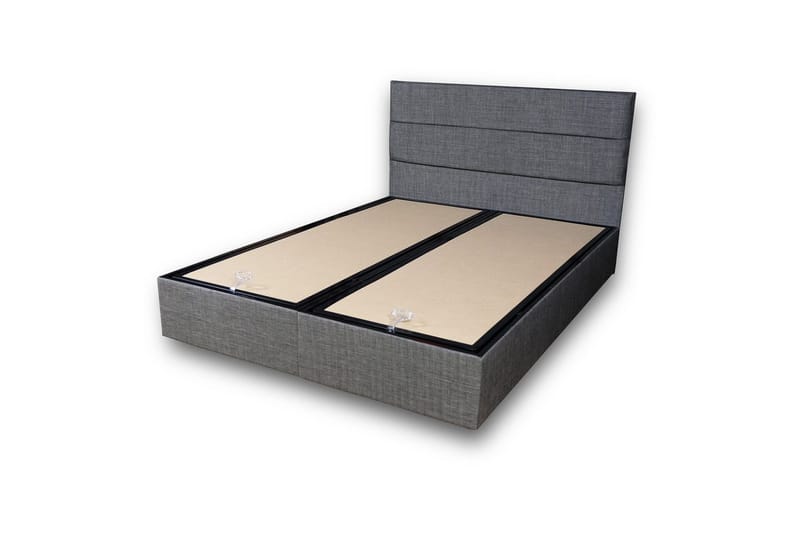 Quarel Seng Pakke Ramme Seng 150x200 cm - Grå - Møbler - Senger - Rammeseng