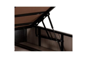 Quarel Seng Pakke Ramme Seng 150x200 cm - Grå - Møbler - Senger - Rammeseng