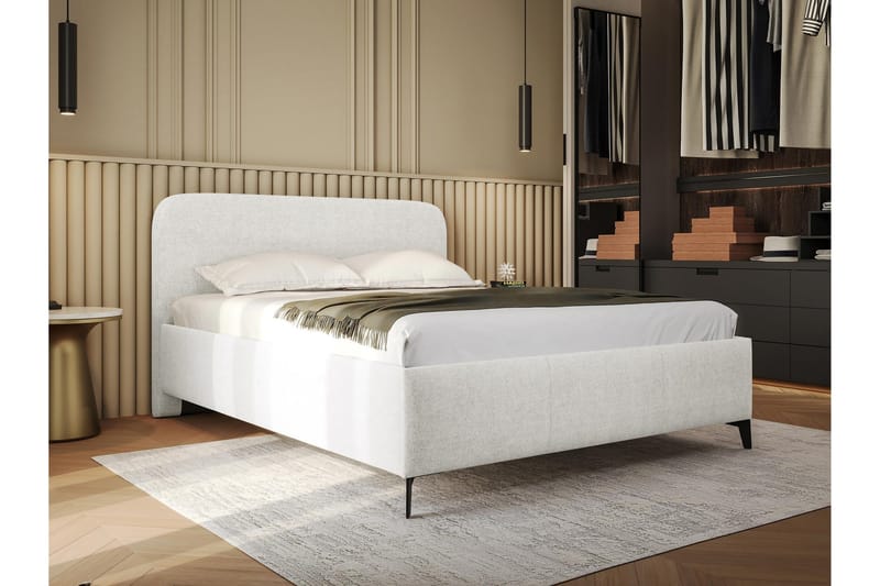 Raher Sengeramme 160x200 cm - Hvit - Møbler - Senger - Sengeramme & sengestamme