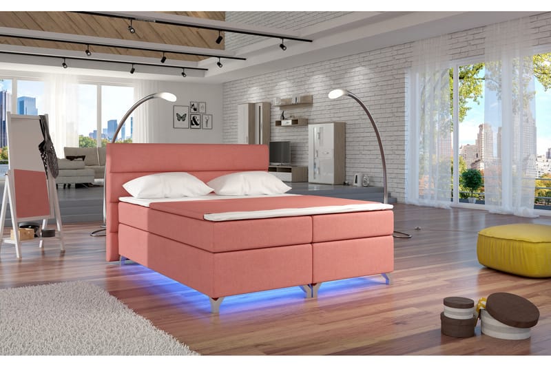 Rammeseng Lolloz 180x200 cm - Komplett sengepakke - Kontinentalsenger
