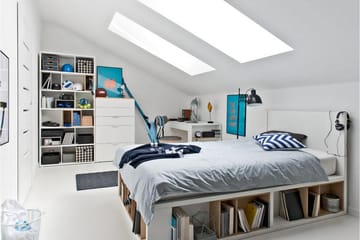 4YOU Seng 412x020 cm Hvit - VOX - Møbler - Senger - Rammeseng