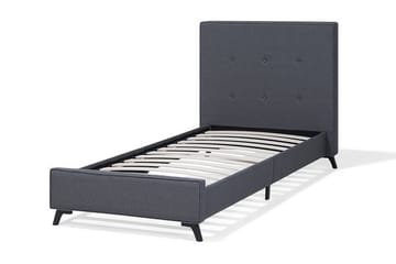 Ambassador Dobbeltseng 90x200 cm - Grå - Møbler - Senger - Rammeseng