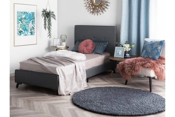 Ambassador Dobbeltseng 90x200 cm - Grå - Møbler - Senger - Rammeseng