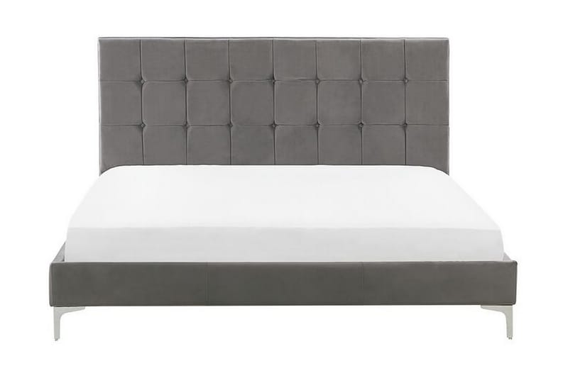 Amberta Rammeseng 140x200 cm, Fløyel/Grå