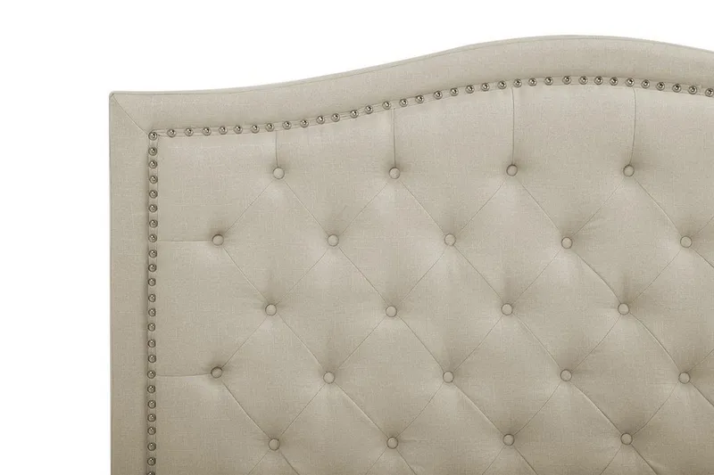 Aurel Dobbeltseng 160 | 200 cm - Beige - Møbler - Senger - Rammeseng